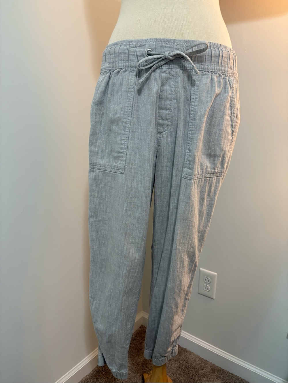 GAP 100% Cotton Drawstring Casual Pants